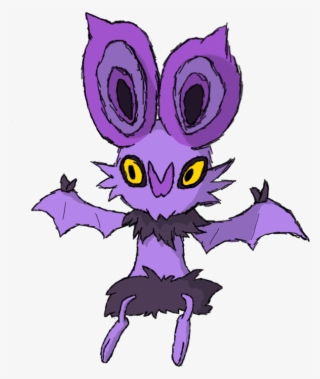 Amethyst The Noibat By The-meowster - Clip Art #5979997