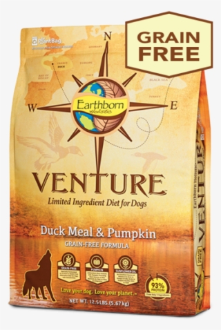 Duck Meal & Pumpkin Bag - Earthborn Venture Dog Food #5980450
