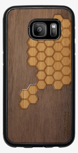 Slim Inlay Honeycomb Black Walnut With Bamboo S7 V=1520879256 - Mobile Phone #5981749