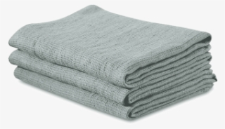 Celadon Green Linen Honeycomb Towel #5981914