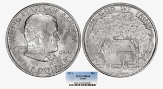 Grant Memorial Commemorative Half Dollar 1922 Pcgs #5982088