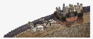 Stagecoach A Coach Could Carry As Many As Sixteen Passengers - Comet Stagecoach #5982769