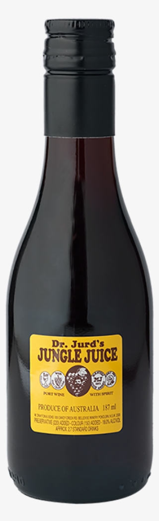 Dr Jurd's Jungle Juice 187ml Sampler Bottle - Glass Bottle #5982883