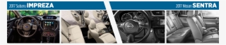 2017 Subaru Impreza Vs 2017 Nissan Sentra Interior - Steering Wheel #5982976