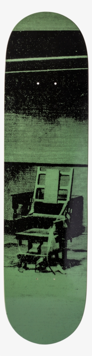 After Andy Warhol Electric Chair Green - Andy Warhol Electric Chair Skateroom #5985904