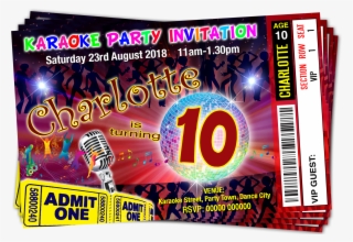 Karaoke Disco Dance Party Invitation #5986292 Karaoke Disco Dance Party Invitation #5986292