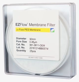 Ezflow Membrane Disc Filter, Pes, - 365-3811-oem, Foxx Life Sciences 90 Mm Ezflow 0.45 #5986730