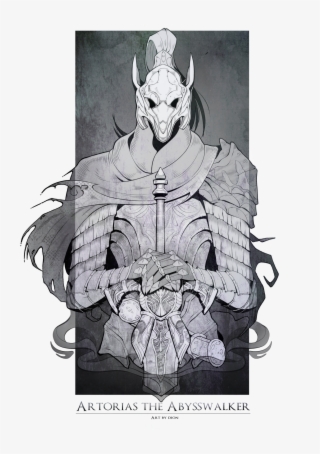 “but Cometh Thee Not For The Grave Of Sir Artorias - Artorias The Abysswalker Helmet #5988272