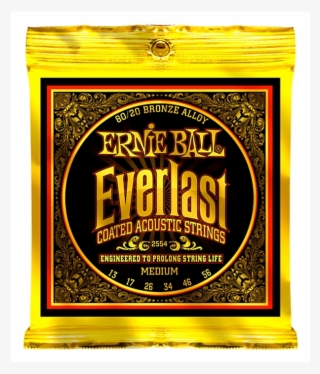 Ernie Ball Everlast 80/20 Bronze Medium Acoustic Guitar - Ernie Ball Everlast 12 52 #5988647