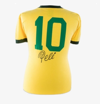 Buying Into The Beautiful Game - Autographed Pele Jersey - Shirt Number 10 Gift Box #5990285