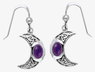 Celtic Moon Earrings - "celtic Moon Earrings" #5990287