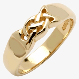 Celtic Knot White Gold Ring #5990344