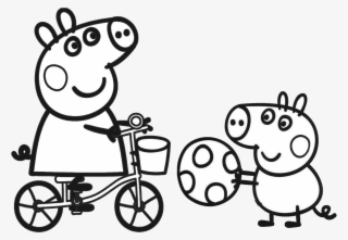 Coloring Pages Of Copy Neoteric Design Inspiration - Coloriage De Peppa Pig Et Ses Amie #5990763