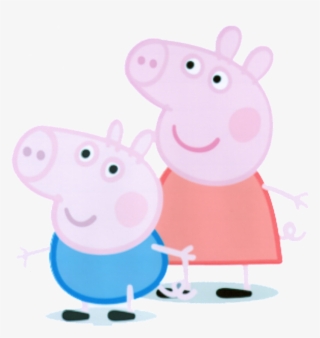 Minus George Pig, Peppa Pig, Me Gustas, Clip Art, Buttons - Peppa Pig #5990930