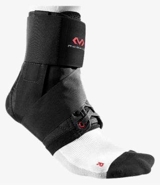 Mcdavid Lightweight Ankle Brace W/strap Black, X-small #5991093