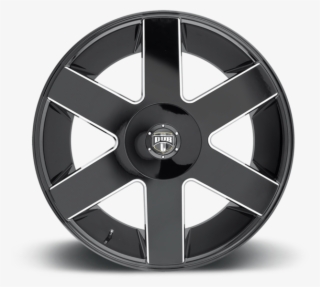 24 Dub Baller 6 Wheels Black Rims Tires Escalade Tahoe - Dub Wheels 6 Spoke #5992785