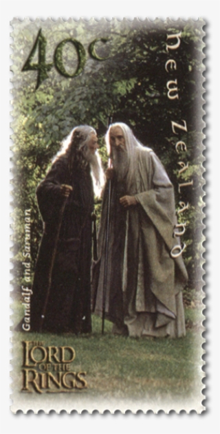 Product Listing For The Lord Of The Rings - Gandalf And Saruman #5992940