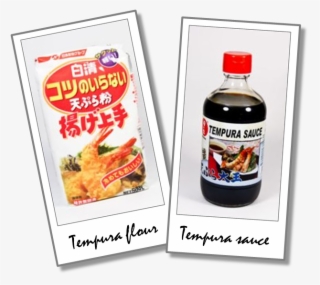 They Are Tempura Flour And Concentrated Tempura Sauce #5993162