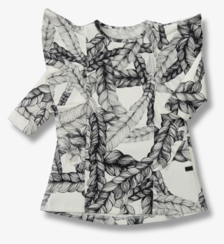 Vimma Ruffle Dress Julia Letti Black White 90 140cm #5993284