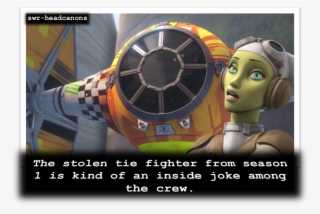 The Stolen Tie Fighter From Season 1 Is Kind Of An - Star Wars #5994659