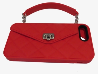 Ravishing Red Iphone 7 Plus With Silver Hardware - Handbag #5997220