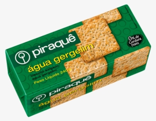 Biscoito Piraque Agua Gergelim 240g #5997276
