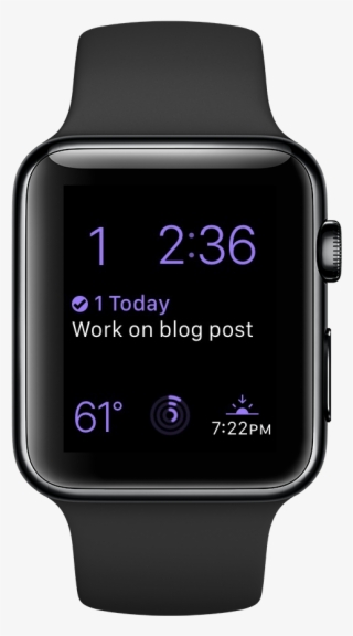 Complications On Apple Watch Face #5998550