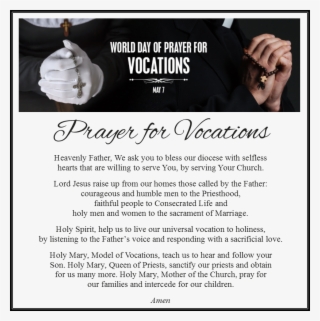 0 Comments - Prayer For Vocations #5999354