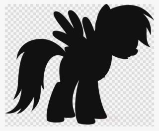 Mlp Twilight Sparkle Silhouette Clipart Twilight Sparkle - Picsart Png #5999605