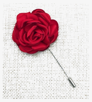Burgundy Flower Pin Maroon - Red Floral Lapel Png #5999652
