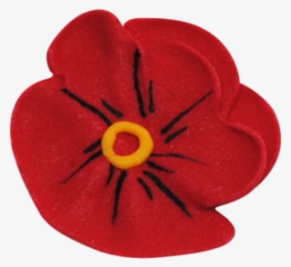 1" Royal Icing Pansy - Poppy Family #5999896