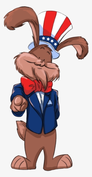 Uncle Sam Clipart Transparent - Uncle Sam Bunny #60139