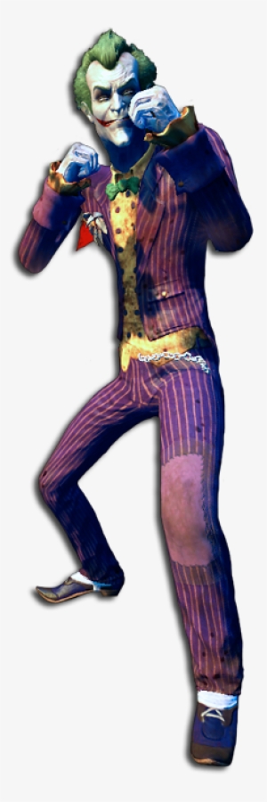 Joker Stance - Batman Arkham Asylum Joker Png #60142