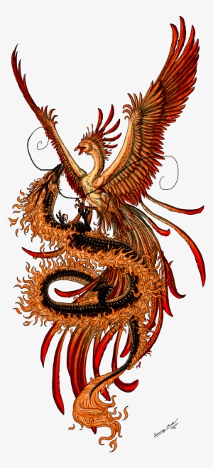 Phoenix Tattoos Png Transparent Phoenix Tattoos - Chinese Phoenix Tattoo #60552