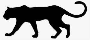 Svg Transparent Library Baby Panther Clipart - Puma Clipart #60661