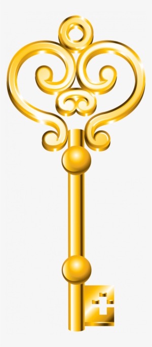 Golden Png Jokingart Com - Key Clipart Png #60800