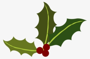 Green Holly Berries - Holly Leaf Png #60802