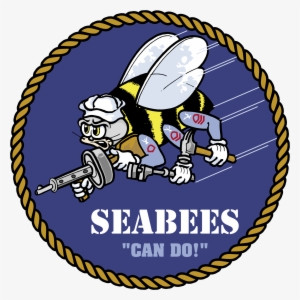 2000px Usn Seabees Insignia - Navy Seabees Logo #60850