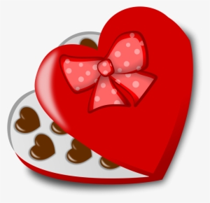Box Of Chocolates Clip Art - Valentines Candy Clipart #60920