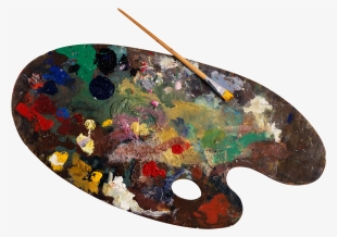 Paint Palette Png Transparent Image - Paint Palette Png #61164