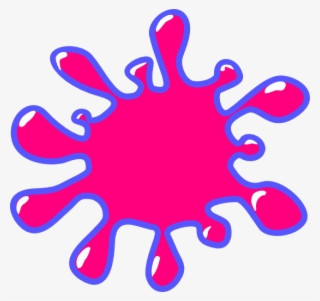 Splatter Clipart Paint Blob - Colors Paint Splash Clip Art #61166