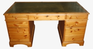 Pine Desk No Background Transparent Image Furniture - Transparent Background Desk Transparent #61336