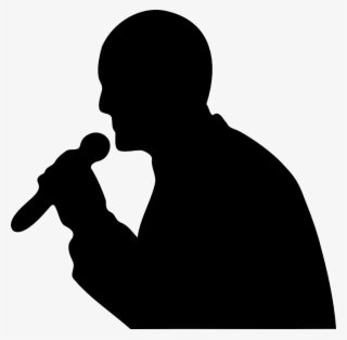 With A Microphone Clipart #61583