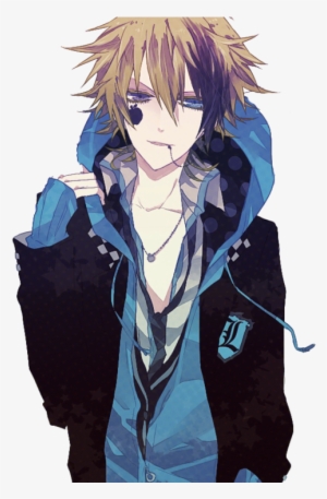 Imagenes De Anime Png - Anime Boy Light Brown Hair Blue Eyes #61712