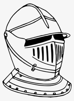 Knight Drawing Helmet Iron Man Armour - Knight Drawing #61715
