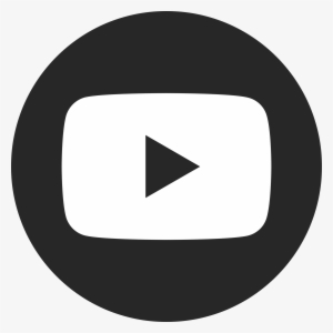 Transparent Youtube Circle Youtube Icon Black And White Free Transparent Png Download Pngkey