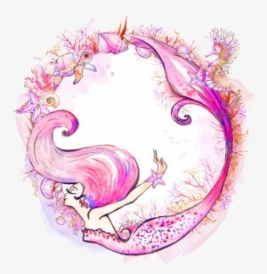 Mermaid Watercolor Painting Siren Clip Art - Mermaid Watercolor Clip Art #61743