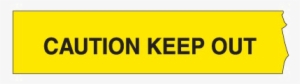 Keep Out Police Tape Png File - Barricade Tape Caution #61744