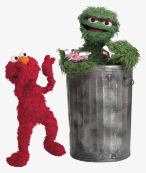 Oscar The Grouch With Elmo - Sesame Street Leapfrog #61815