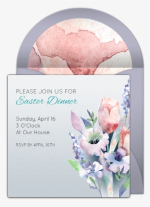 We Are Loving This Free, Watercolor Invitation Design - Tulip #61878